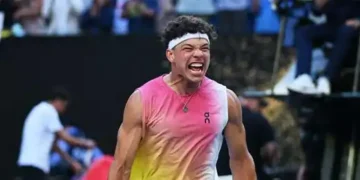 Shelton tops Sonego to reach second Grand Slam semifinal