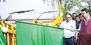 नक्सल प्रभावित गढ़चिरौली में 75 साल बाद शुरू हुई बस सेवा