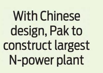With Chinese design, Pak to construct largest N-power plant