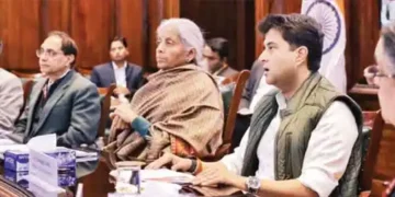 Scindia presented a blueprint to make the postal department profitable