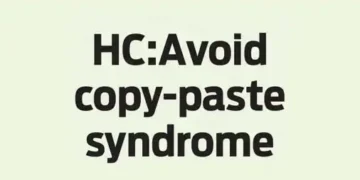 HC:Avoid copy-paste syndrome