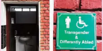 There should be separate toilets for women, disabled and transgenders in courts.