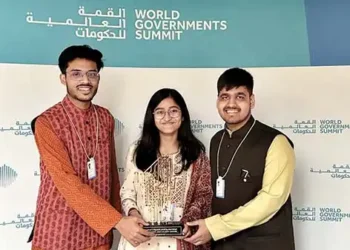 Delhi students win M-Gov Award in Dubai