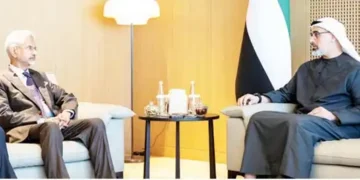 Jaishankar meets UAE diplomatic advisor