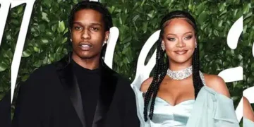 Rihanna attends herpartner’s trial