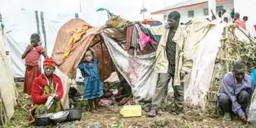 Shortages threaten displaced Congolese