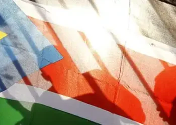 South Sudan at the bottom