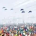Air Force's grand salute at the conclusion of Maha Kumbh