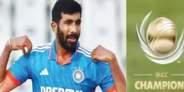 Bumrah out of Champions Trophy