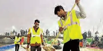 Cleanliness initiative in Mahakumbh 2025