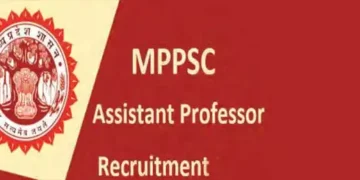 Recruitment for 2117 posts of Assistant Professor in MP