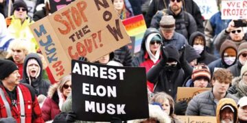 PROTESTS over Trump policies