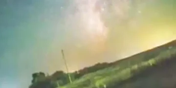 The speed of Earth's rotation is seen in 'time-lapse video'