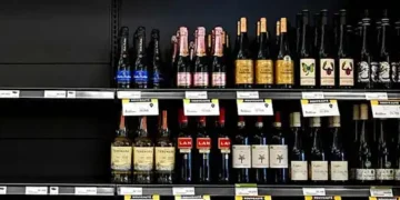 US liquor goes off Canadian stores