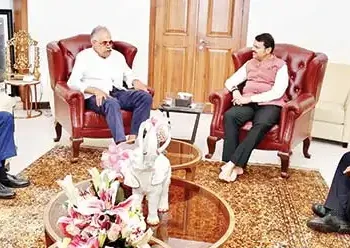 Indigo MD meets Fadnavis