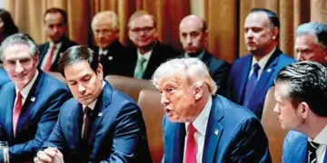 Musk attends Trump’s first Cabinet meeting