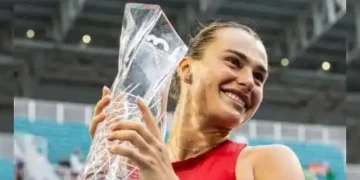 Sabalenka clinches maiden Miami Open title