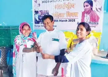Women's Day celebration at Leper Colony in Haridwar