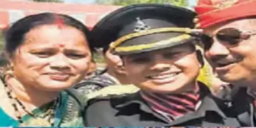 She fulfilled her late soldier husband's dream by joining the army