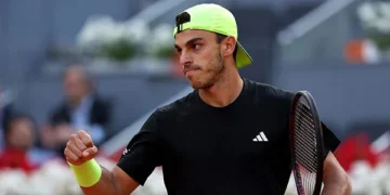 Cerundolo upsets two-time champ Zverev in Madrid Open