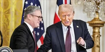 Starmer, Trump discuss trade, security