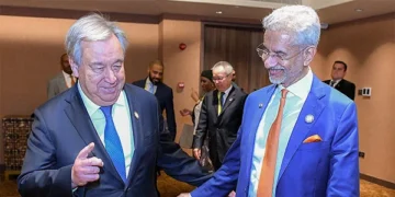 UN Secretary-General Guterres calls Jaishankar