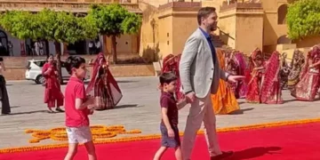 US Vice President JD Vance, family visit Rajasthan's Amer Fort, explore Jaipur’s heritage