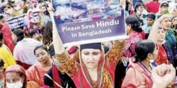 Discussion of a separate country for Hindus in Bangladesh gained momentum