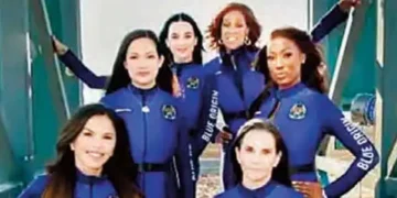For the first time 6 women traveled to space