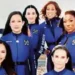 For the first time 6 women traveled to space
