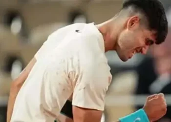 Alcaraz battles past Dzumhur to reach fourth round of French Open