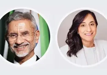 EAM holds talks with new Canadian FM