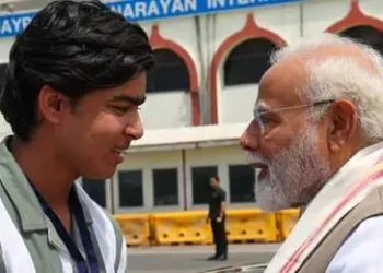 PM Modi meets IPL star Vaibhav Suryavanshi and his parents