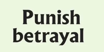 Punish betrayal