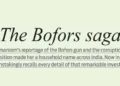 The Bofors saga