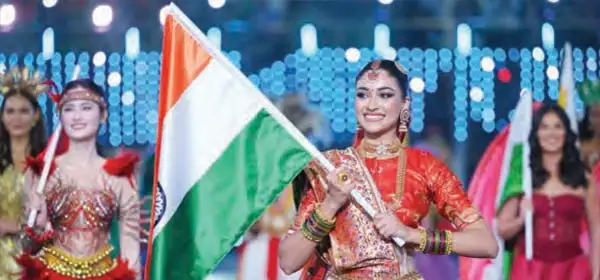 Nandini of Rajasthan left behind beauties from 110 countries