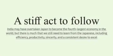 A stiff act to follow