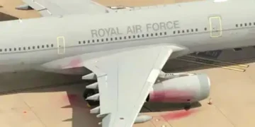 Aircraft vandalised at RAF Brize Norton