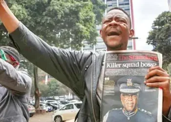 Cop held, protests erupt on the streets of Nairobi