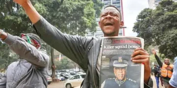 Cop held, protests erupt on the streets of Nairobi