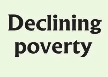 Declining poverty