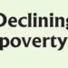 Declining poverty