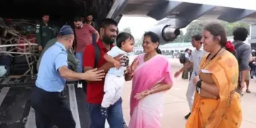 IAF brings 224 Indians back from Israel under Operation Sindu