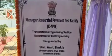IIT Kharagpur launches India’s 1st academic accelerated pavement test facility