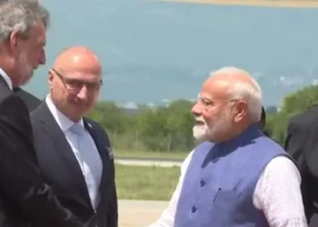 PM Modi arrives in Zagreb on first-ever visit by Indian PM to Croatia