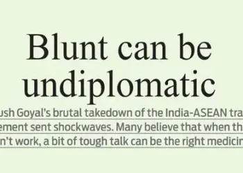Blunt can be undiplomatic