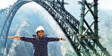 A female professor dedicated 17 years of her life to build the Chenab Bridge