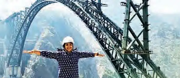 A female professor dedicated 17 years of her life to build the Chenab Bridge