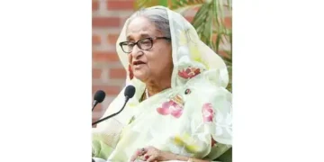 Hasina is charged with crimes against humanity
