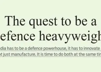 The quest to be a defence heavyweight